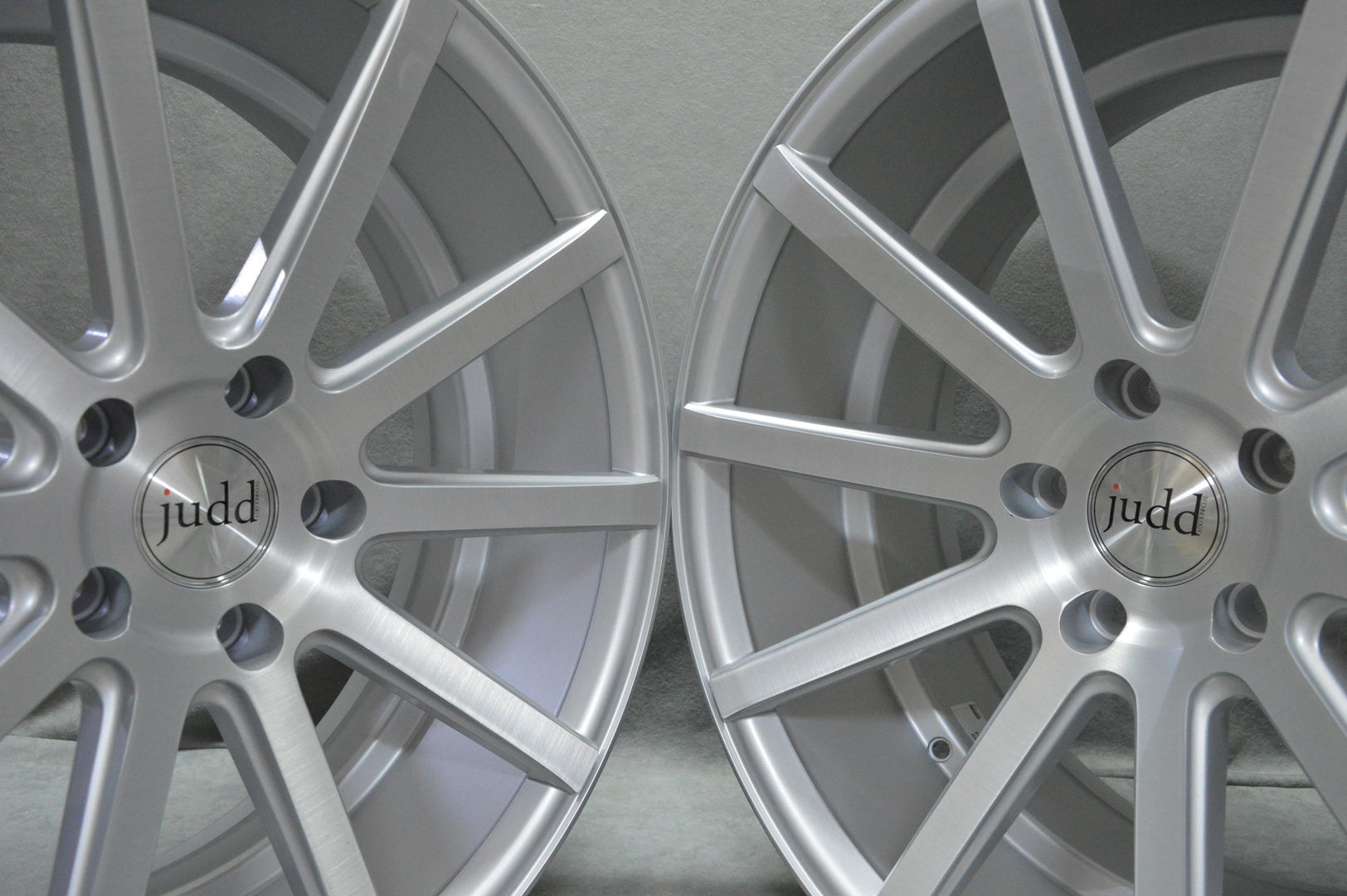 Judd T202 20" 8,5J ET38 + 10J ET42 5x120 Matt Silver Brushed Polished - obrazek 3