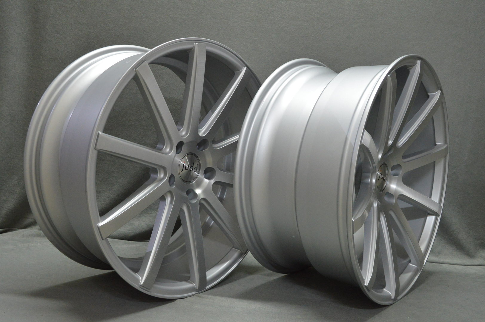 Judd T202 20" 8,5J ET38 + 10J ET42 5x120 Matt Silver Brushed Polished - obrazek 6