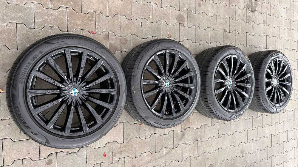 Koła BMW 19" 8,5J ET25 + 9,5J ET39 5x112 + Pirelli P. Zero + TPMS