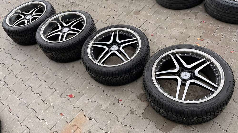 Koła Mercedes 20" 8,5J ET35 + 10J ET48 5x112 + Hankook Winter*iCept + TPMS