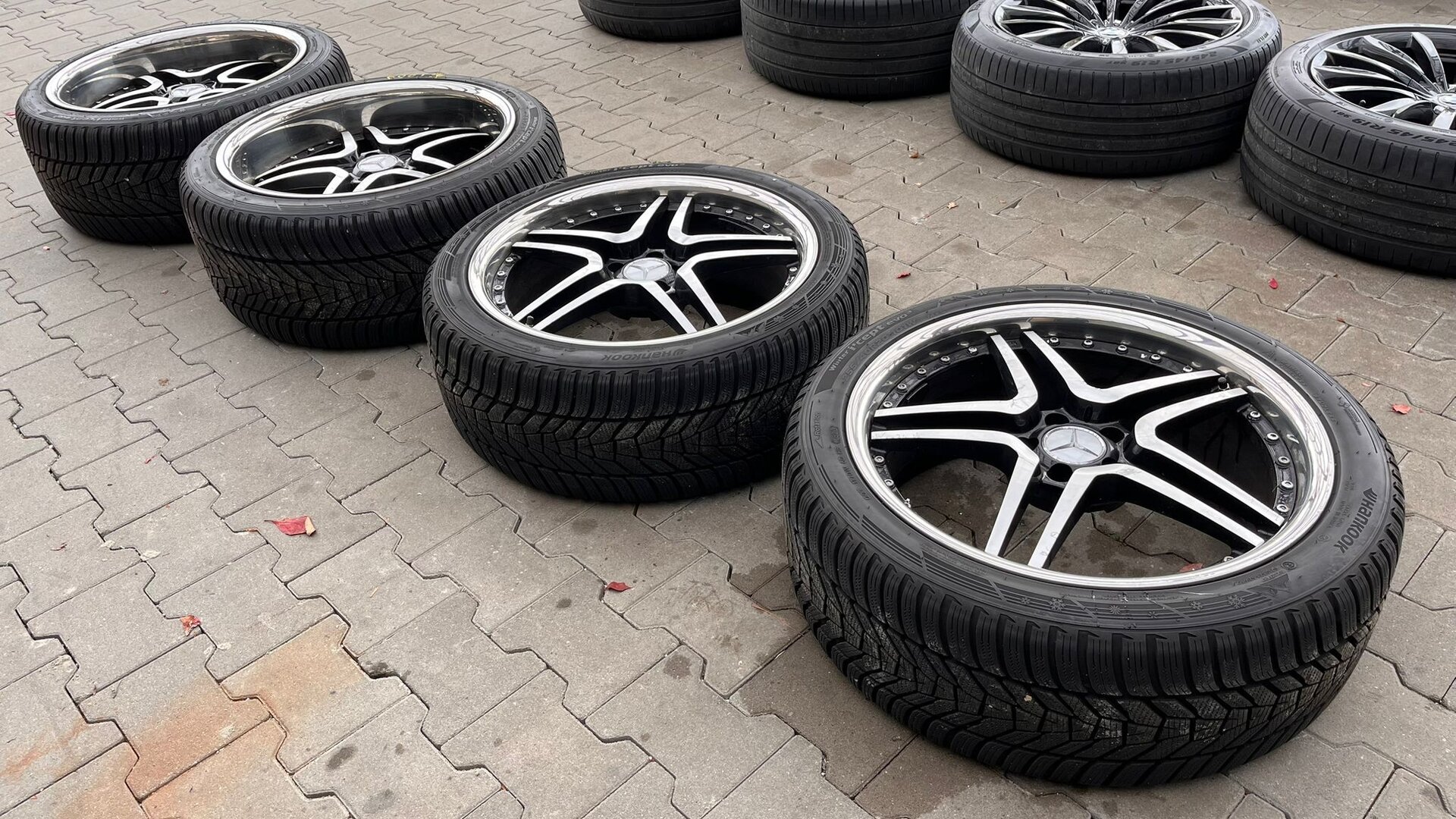 Koła Mercedes 20" 8,5J ET35 + 10J ET48 5x112 + Hankook Winter*iCept + TPMS - obrazek 3