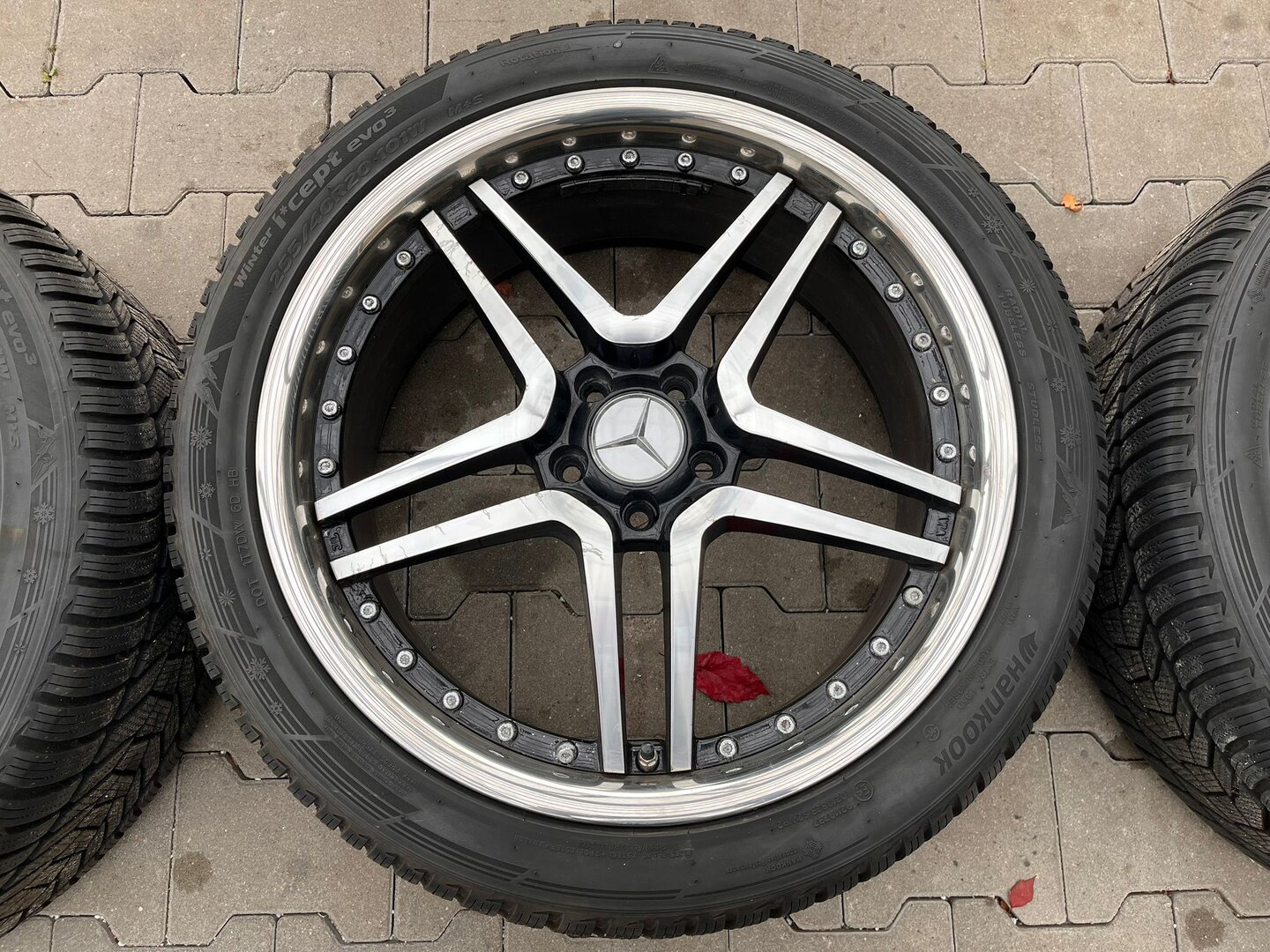 Koła Mercedes 20" 8,5J ET35 + 10J ET48 5x112 + Hankook Winter*iCept + TPMS - obrazek 4