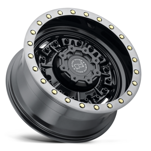 Black Rhino Abrams 17" 9,5J ET-18 5x127 Gloss Gun Black w/ Machined Dark Tint - obrazek 4