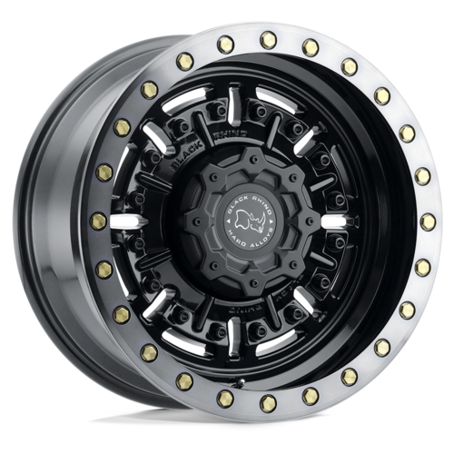 Black Rhino Abrams 17" 9,5J ET-18 5x127 Gloss Gun Black w/ Machined Dark Tint - obrazek 2