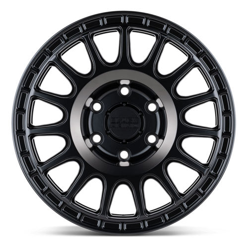 Black Rhino Sandstorm DT 18" 8,5J ET0 6x139,7 Semi Gloss Black w/ Machined Black Tint Ring - obrazek 4