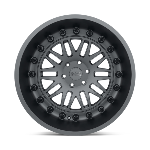 Black Rhino Fury 20" 9,5J ET-18 5x127 Matte Gunmetal - obrazek 3
