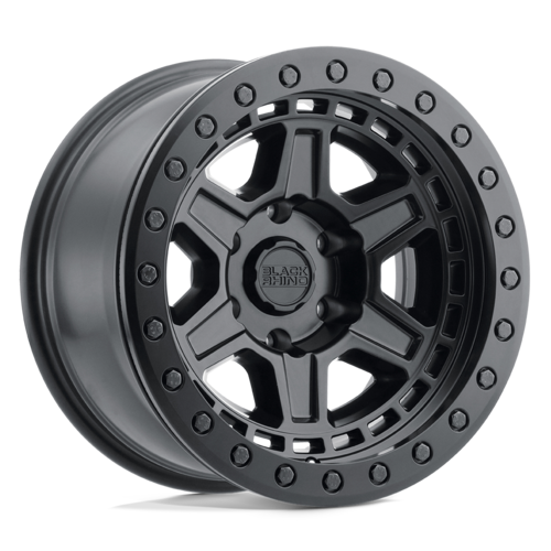 Black Rhino Reno 18" 9,5J ET12 6x139,7 Matte Black w/ Brass Bolts