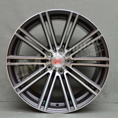 MODEL:1005 19" 9,5J ET50 5x112 Dark Anthracite Gloss Polished