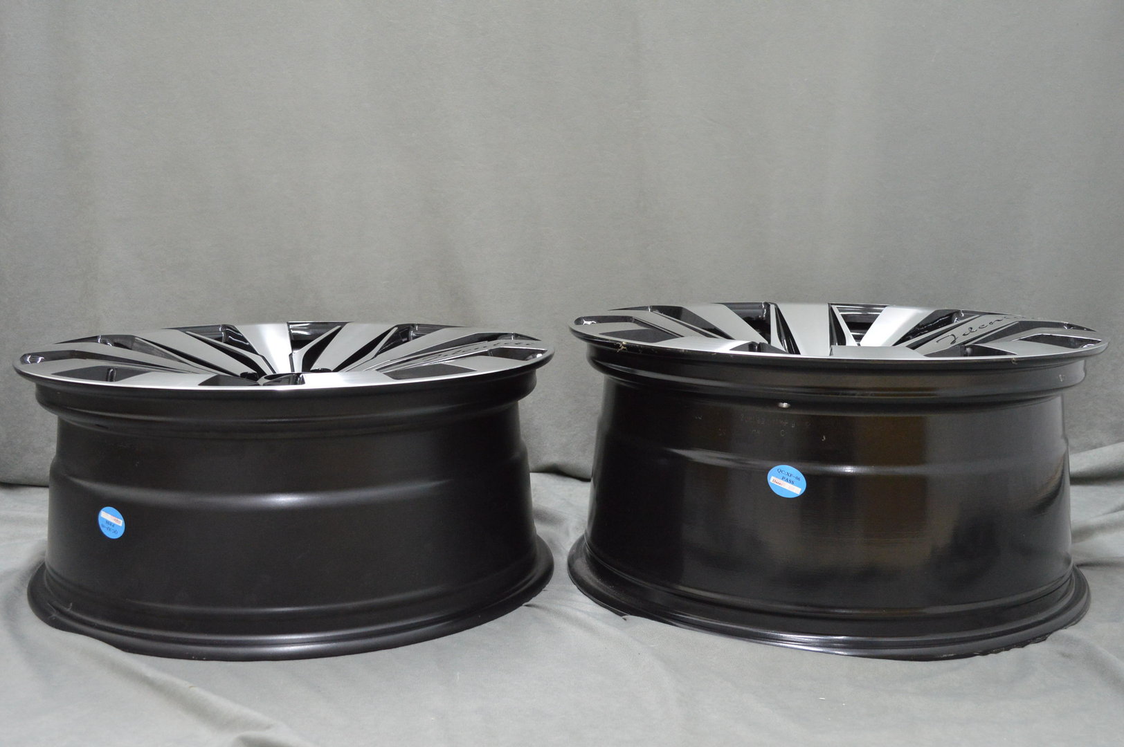 MODEL:208 19" 8J ET38 + 9J ET35 5x120 BLK Polish - obrazek 10