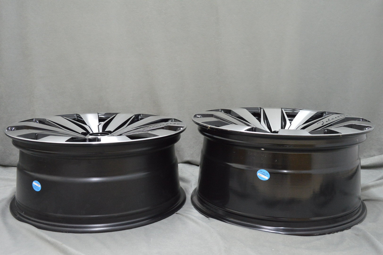 MODEL:208 19" 8J ET38 + 9J ET35 5x120 BLK Polish - obrazek 9