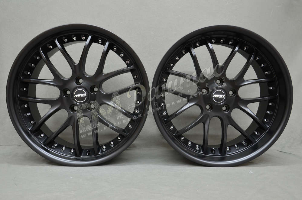MRR GT07 20" 8,5J ET25 + 10J ET35 5x120 Matt Black