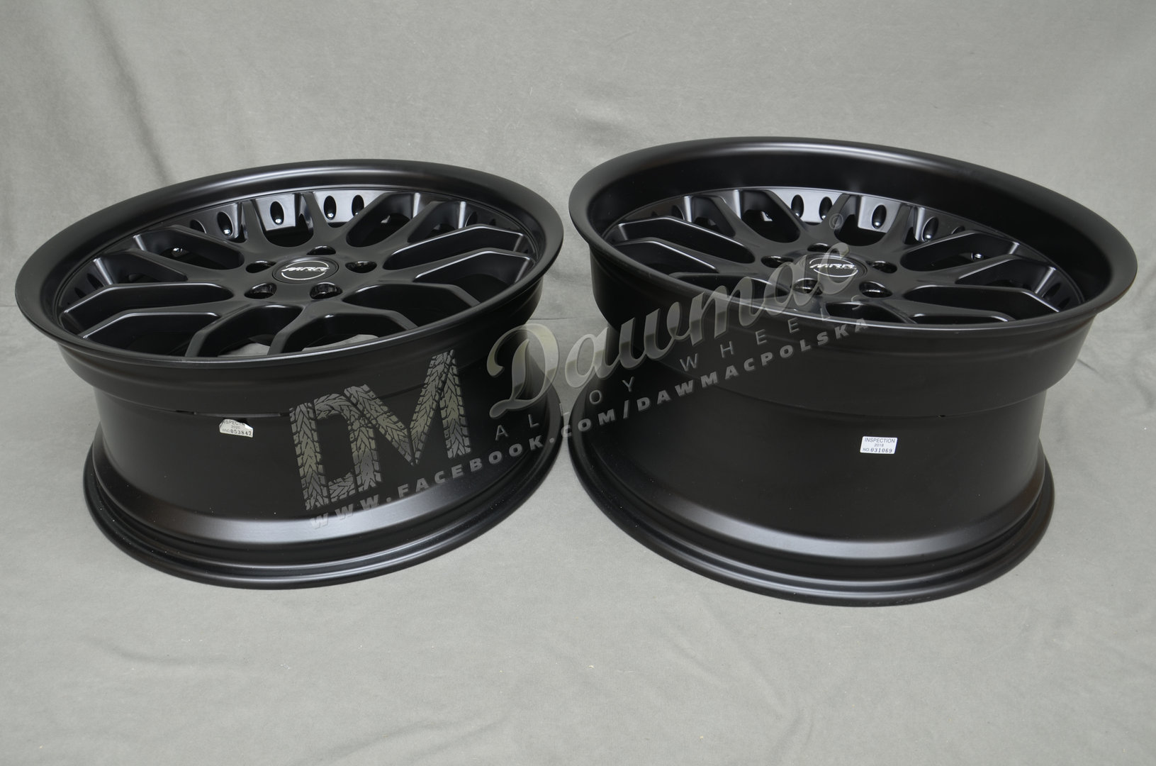 MRR GT07 20" 8,5J ET25 + 10J ET35 5x120 Matt Black - obrazek 6