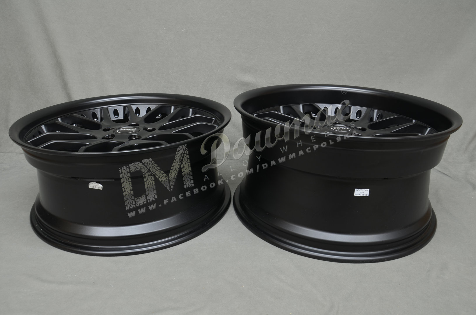 MRR GT07 20" 8,5J ET25 + 10J ET35 5x120 Matt Black - obrazek 7
