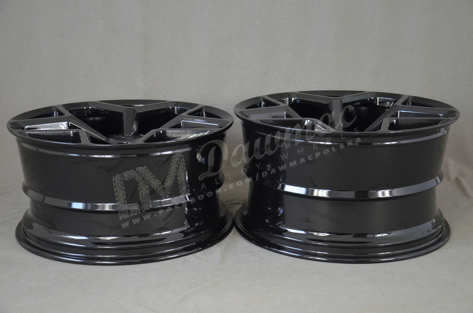 MRR M228 20" 10J ET35 + 11J ET43 5x120 Gloss Black - obrazek 7