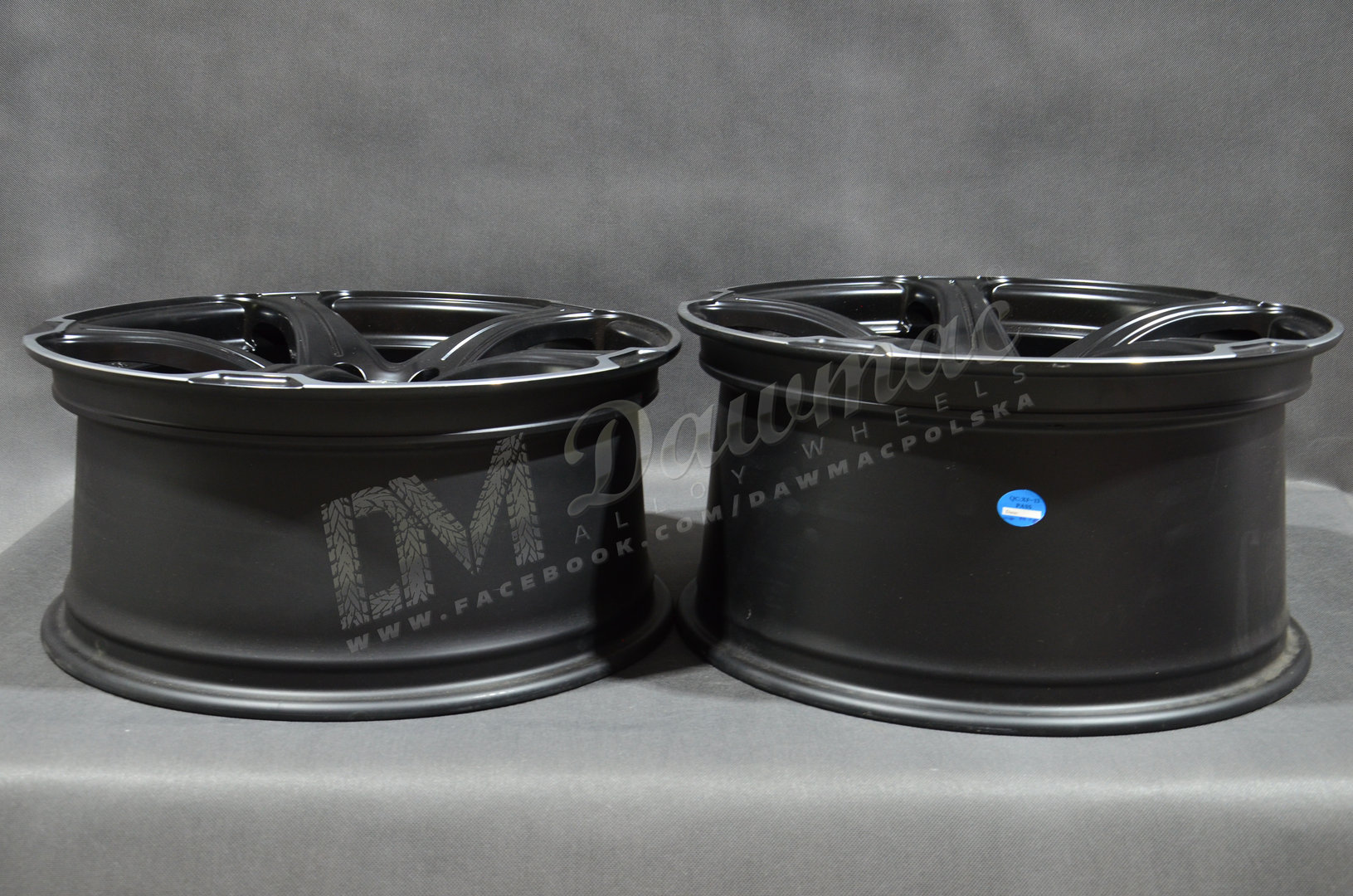 Model: 899 19" 8,5J ET37 + 9,5J ET35 5x114,3 Matt Black Machined - obrazek 8