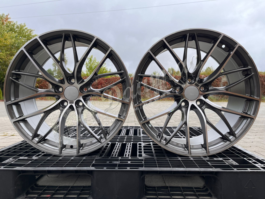 Model: B0216 20" 8,5J ET35 + 9,5J ET38 5x120 Gunmetal Machined - obrazek 2