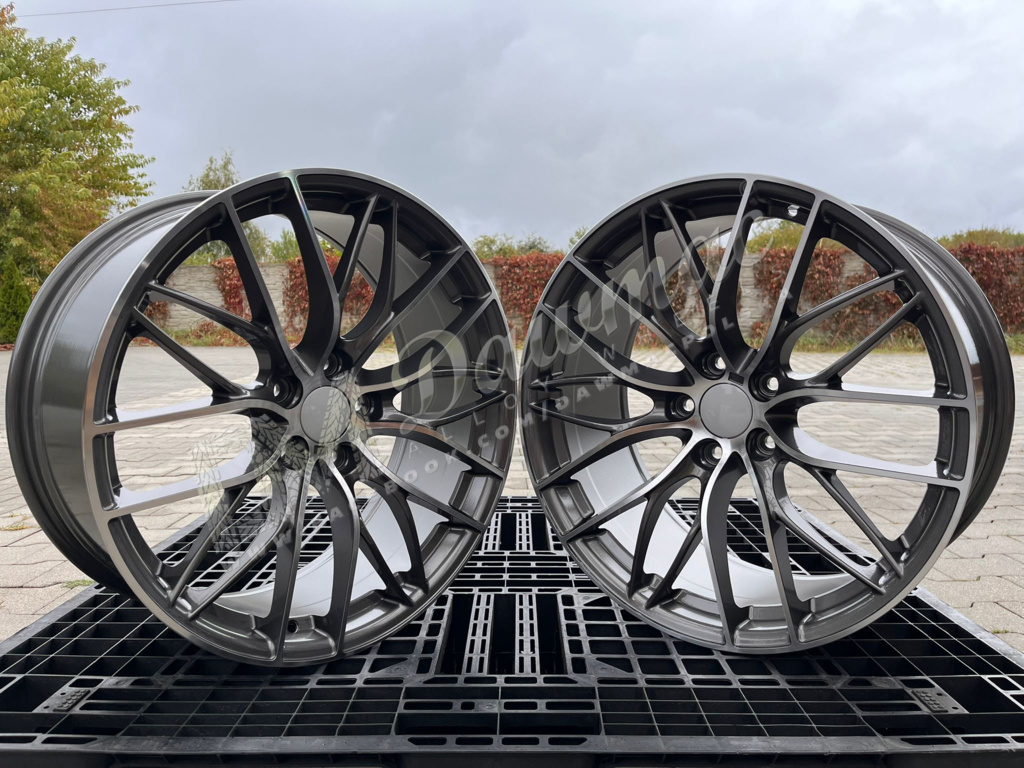 Model: B0216 20" 8,5J ET35 + 9,5J ET38 5x120 Gunmetal Machined - obrazek 3