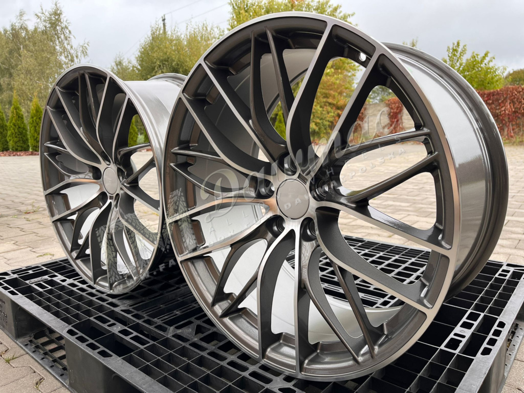 Model: B0216 20" 8,5J ET35 + 9,5J ET38 5x120 Gunmetal Machined - obrazek 5