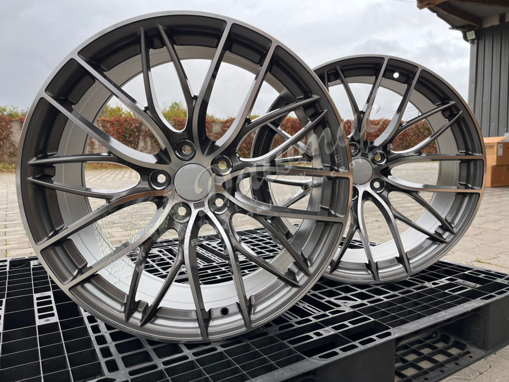 Model: B0216 20" 8,5J ET35 + 9,5J ET38 5x120 Gunmetal Machined - obrazek 6