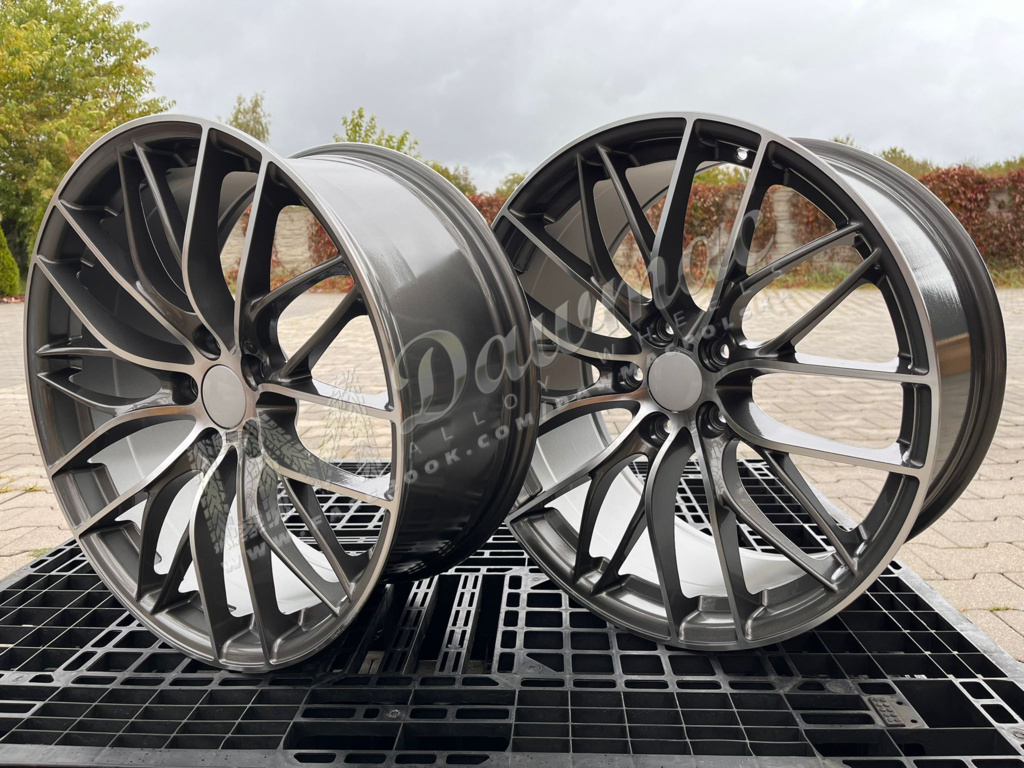 Model: B0216 20" 8,5J ET35 + 9,5J ET38 5x120 Gunmetal Machined - obrazek 7