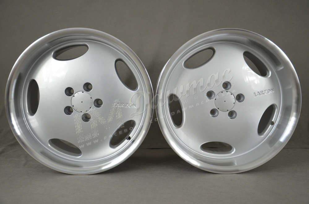 Model: BY1563 18" 8,5J ET35 + 9,5J ET35 5x112 Silver Rim Polished