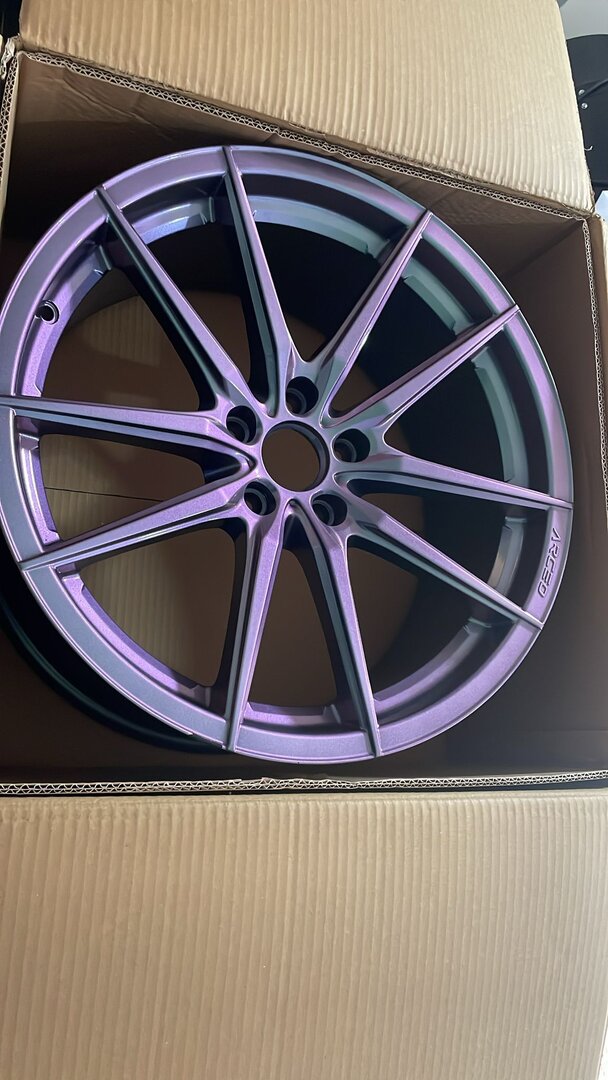 Outlet: Arceo Monaco 19" 8,5J ET33 + 9,5J ET40 5x112 Midnight Purple - obrazek 8