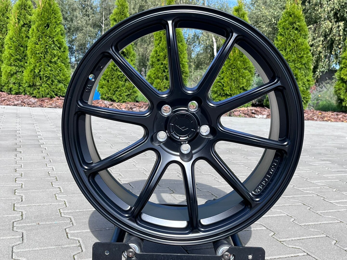 Outlet: Japan Racing SL04 18" 8J ET35 5x100 Matt Black - obrazek 2