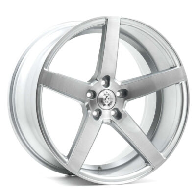 AXE EX18 20" 9J ET38 + 10,5J ET42 5x108-5x130 Silver & Polished
