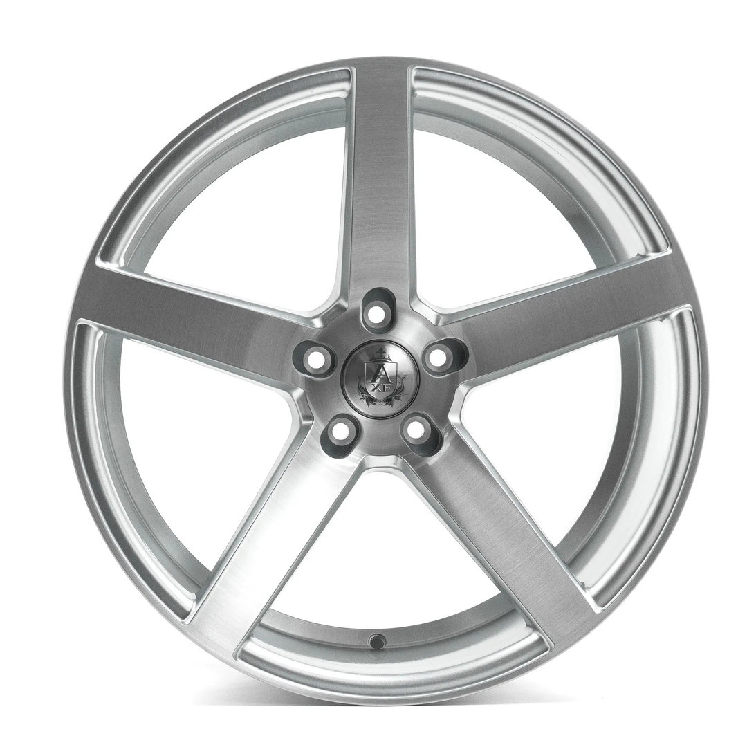 AXE EX18 19" 8,5J ET40 5x108-5x120 Silver Polished - obrazek 3