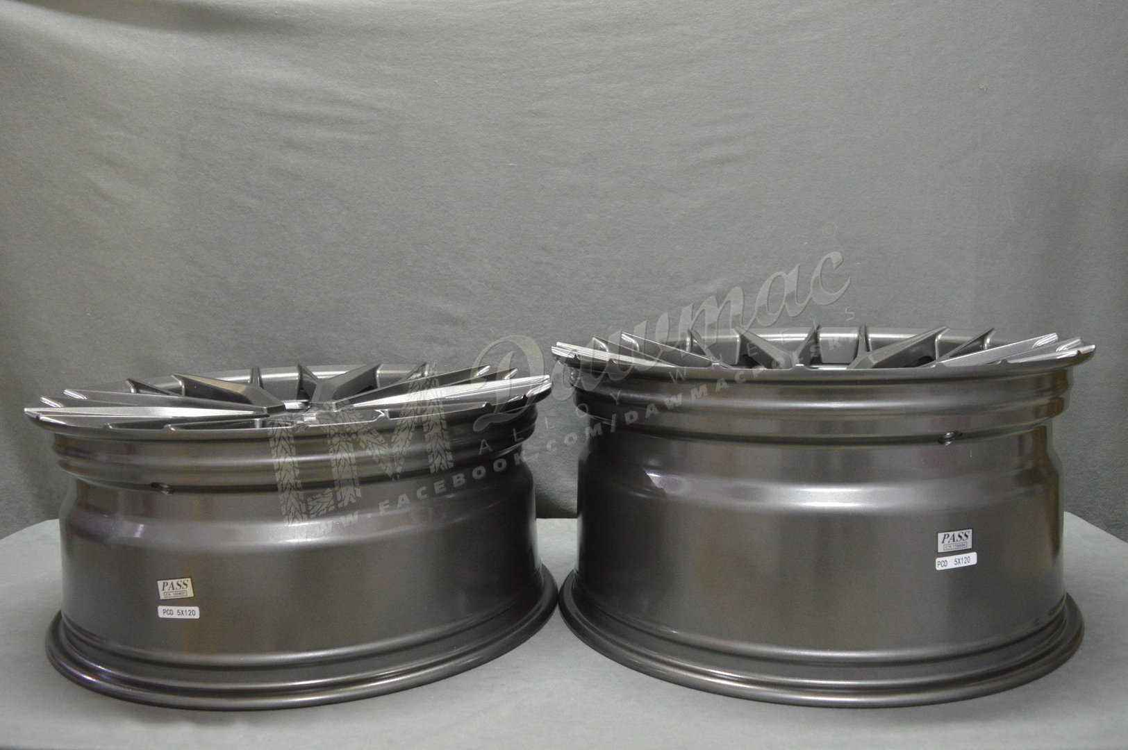 QUANTUM44 SFF2 20" 8,5J ET35 + 10J ET42 5x120 DG - obrazek 8