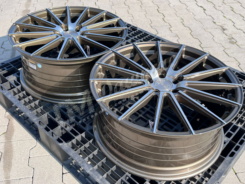 Riviera RF105 20" 8,5J ET25 + 8,5J ET35 5x112 Full Bronze Polished - obrazek 7