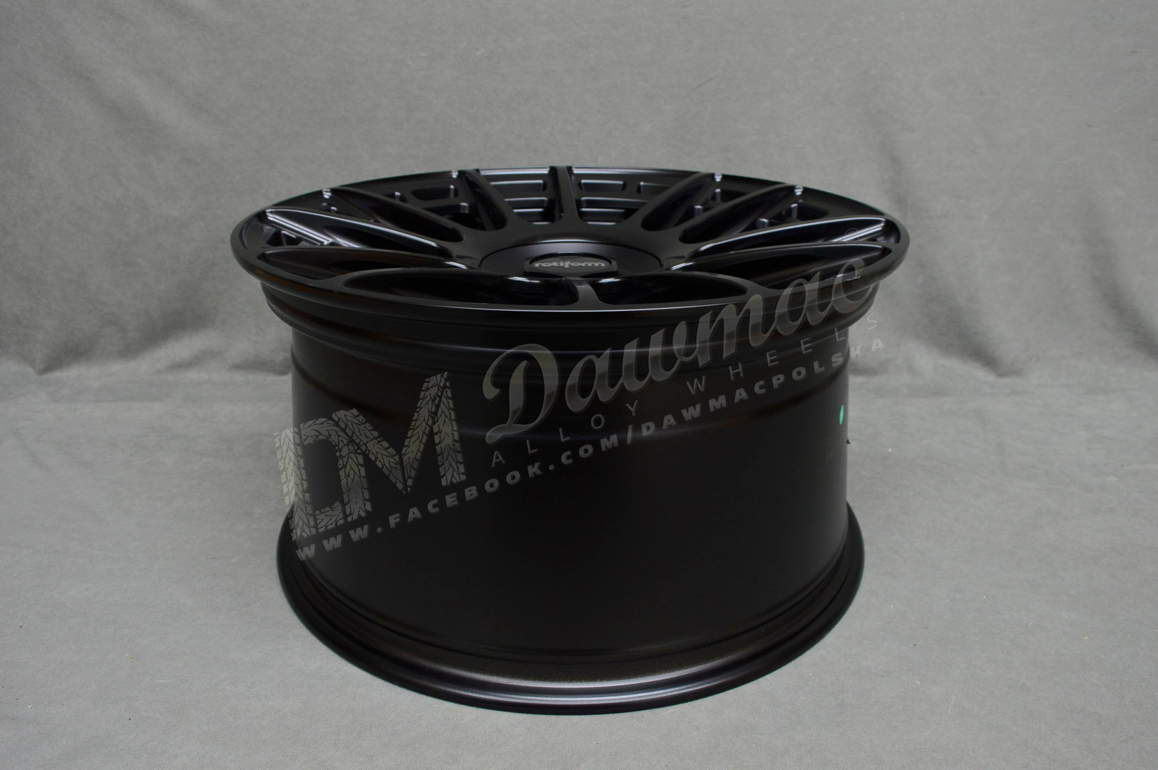 Rotiform OZR 20" 10,5J ET40 5x112/5x120 Matte Black - obrazek 6