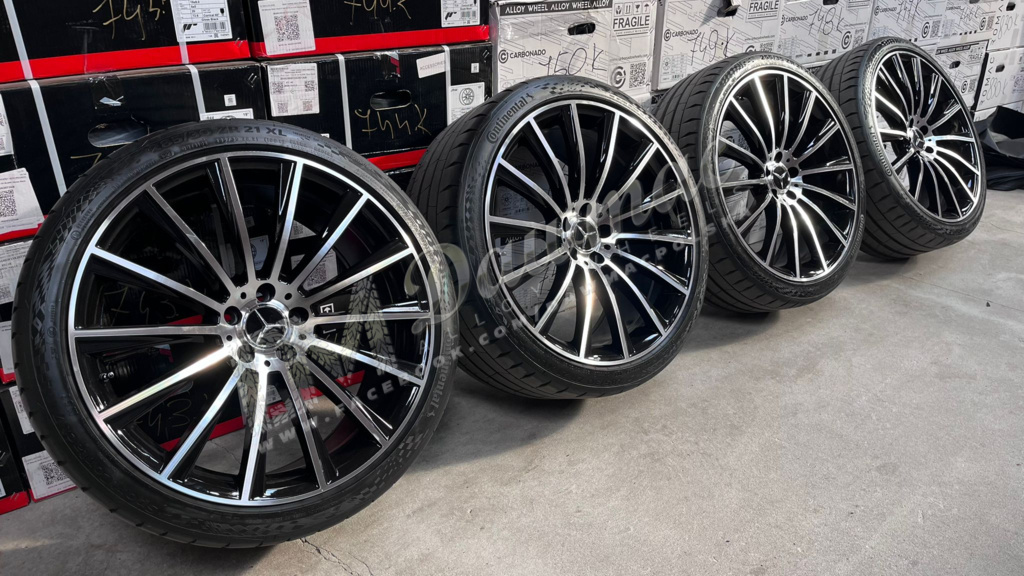 Rueda ME42 21" 8,5J ET35 + 10J ET40 5x112 BP + Continental SportContact 7 + TPMS - obrazek 3