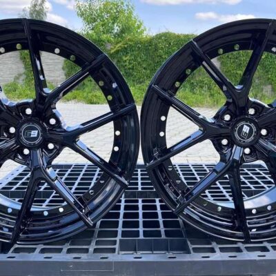 SIXNINE WHEELS FF-ONE 20" 8,5J ET28 + 10J ET40 5x112 Glossy Black
