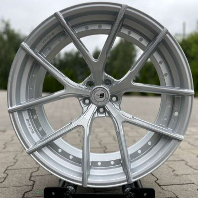 SIXNINE WHEELS FF-ONE 22" 11J ET13 5x112 Hyper Silver