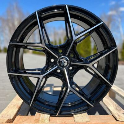 Seventy9 SCF-B 19" 8,5J ET35 5x112 Black Front Polished