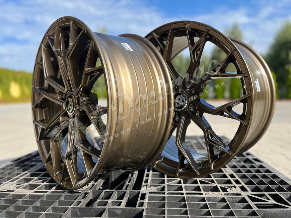 Seventy9 SCF-H 19" 8,5J ET30 + 9,5J ET35 5x120 Sand Bronze - obrazek 7