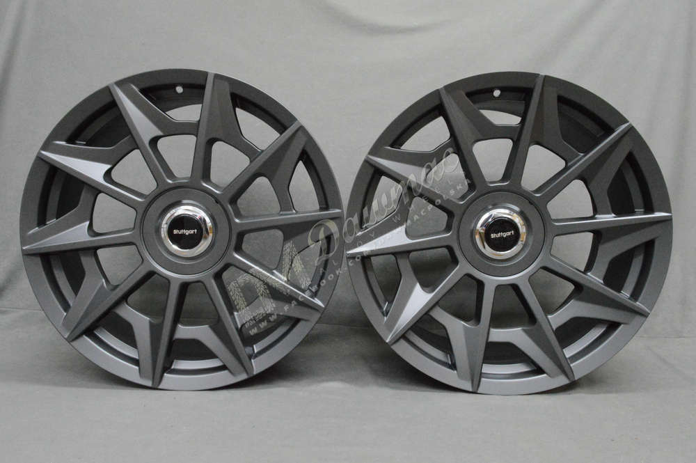 Stuttgart SVT 20" 8,5J ET35 + 10J ET38 5x112/5x120 Matt Gunmetal