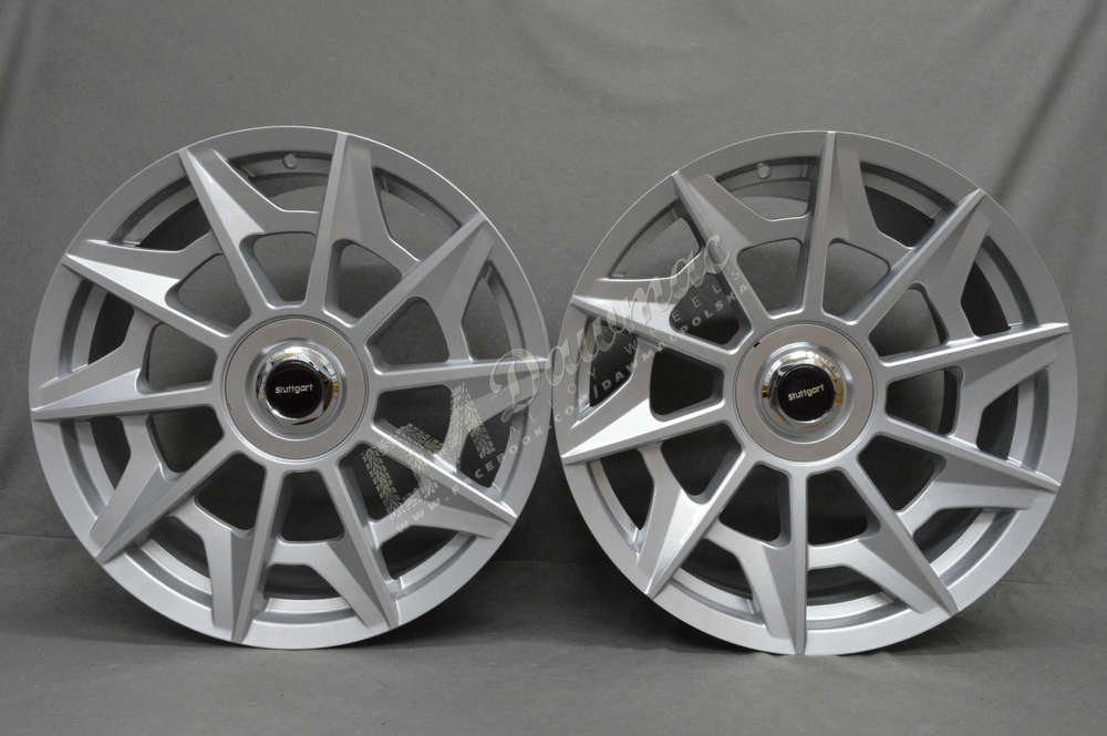 Stuttgart SVT 20" 8,5J ET35 + 10J ET38 5x112/5x120 Silver