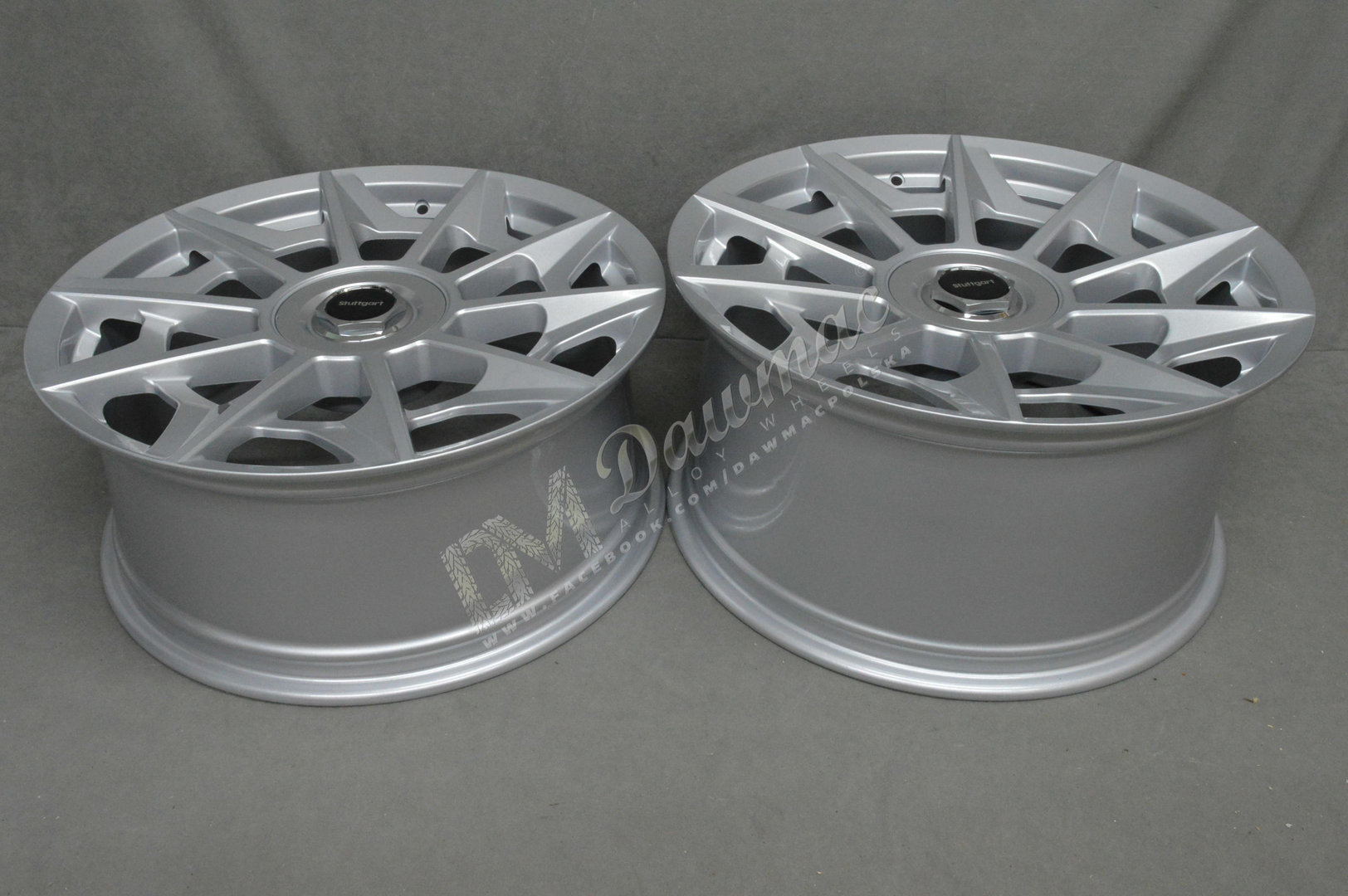 Stuttgart SVT 20" 8,5J ET35 + 10J ET38 5x112/5x120 Silver - obrazek 6