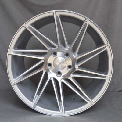 VEEMANN V-FS26 19" 9,5J ET33 5x120 Machined Silver