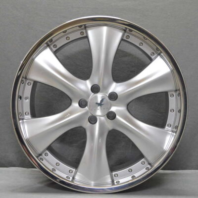 VEMIRI ARNAGE 22" 10J ET38 5x112 Silver