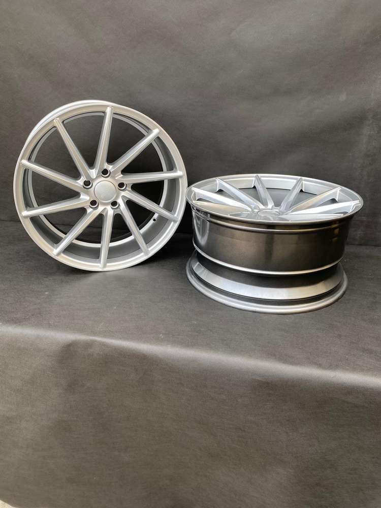 Veemann V-FS10 19" 8,5J ET42 + 9,5J ET42 5x112 Hyper Silver