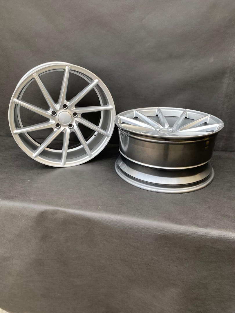 Veemann V-FS10 19" 8,5J ET42 + 9,5J ET42 5x112 Hyper Silver - obrazek 2