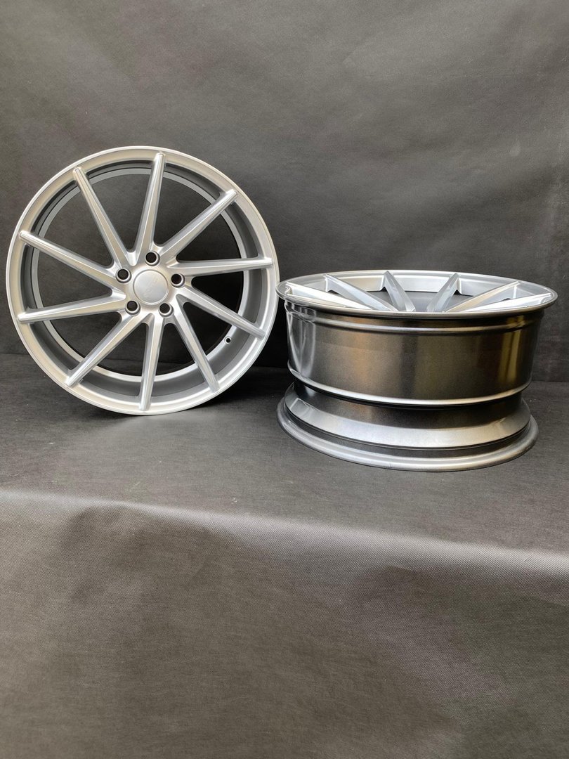 Veemann V-FS10 19" 8,5J ET42 + 9,5J ET42 5x112 Hyper Silver - obrazek 3