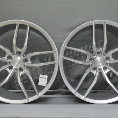 Veemann V-FS28 19" 8,5J ET35 + 9,5J ET43 5x120 Machined Silver