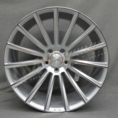 Veemann V-FS55 20" 10J ET45 5x112 Silver Machined