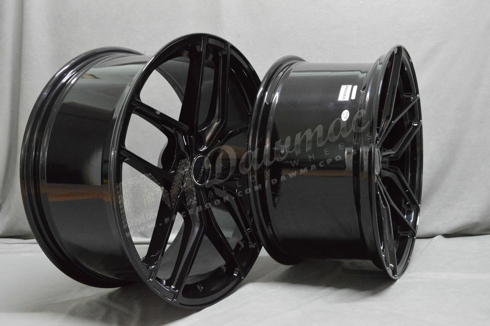 Veemann VC03 20" 9J ET35 + 10J ET45 5x120 Gloss Black - obrazek 5