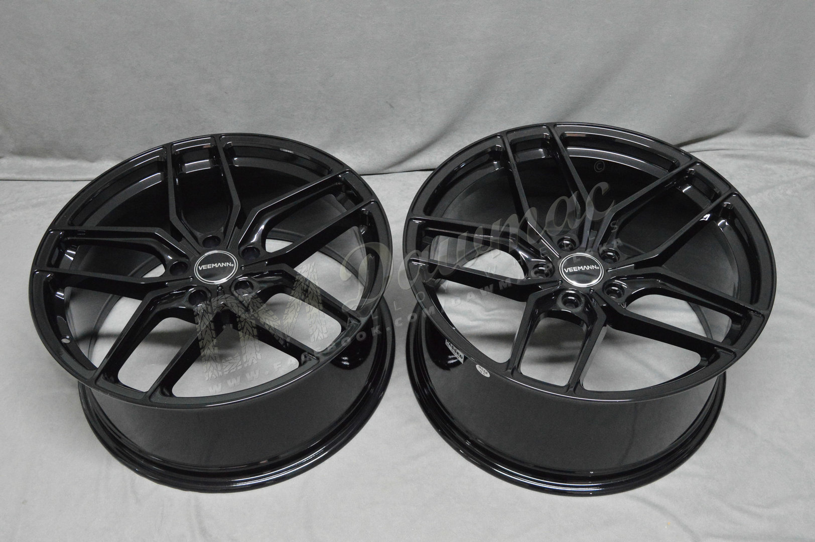 Veemann VC03 20" 9J ET35 + 10J ET45 5x120 Gloss Black - obrazek 6