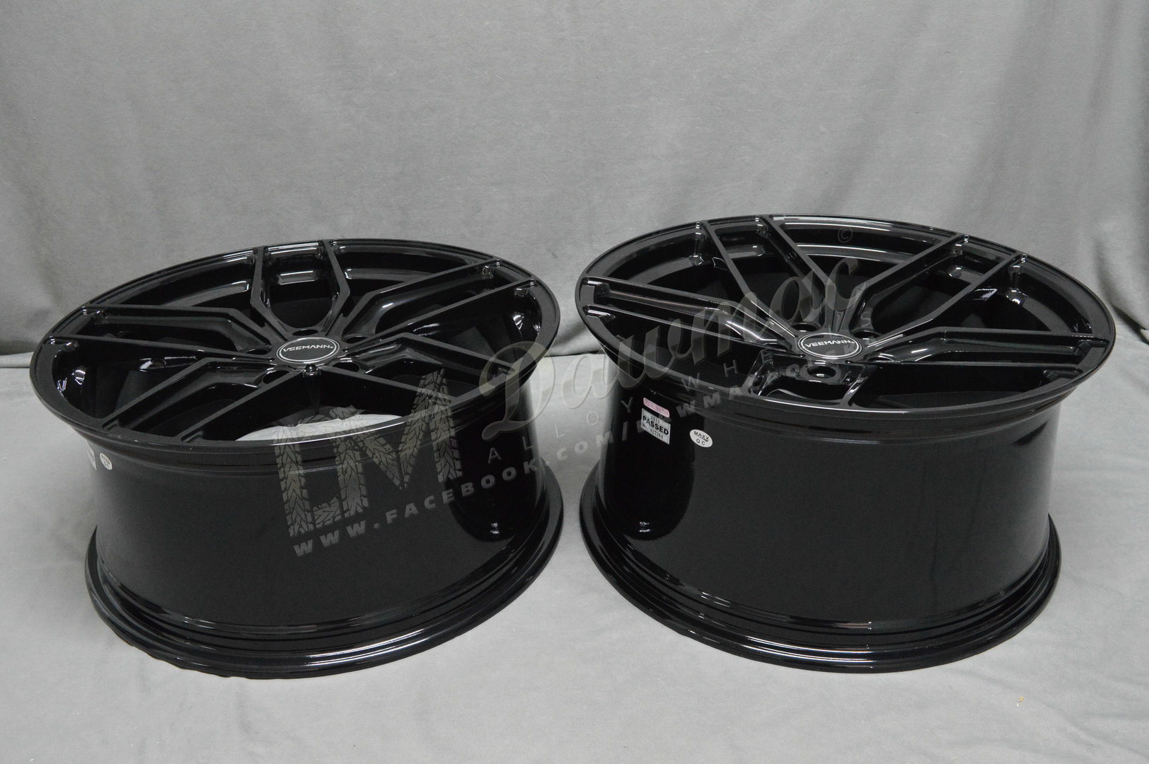 Veemann VC03 20" 9J ET35 + 10J ET45 5x120 Gloss Black - obrazek 7